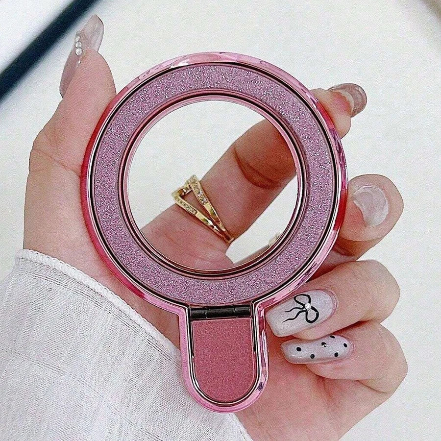 GlitterGlow Grip Ring