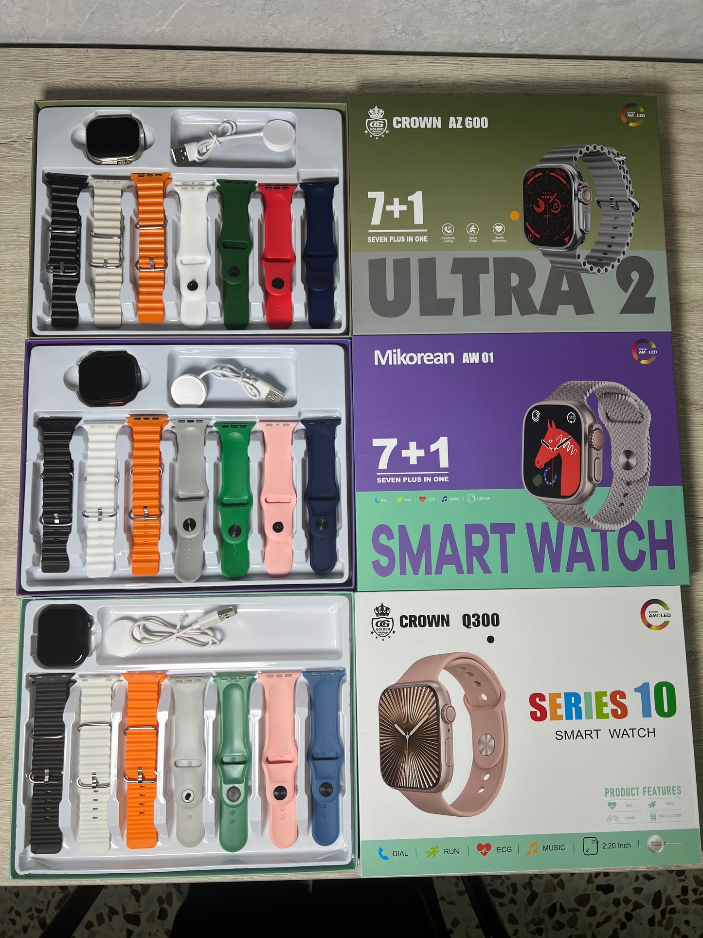 Smart Watch 7 in 1