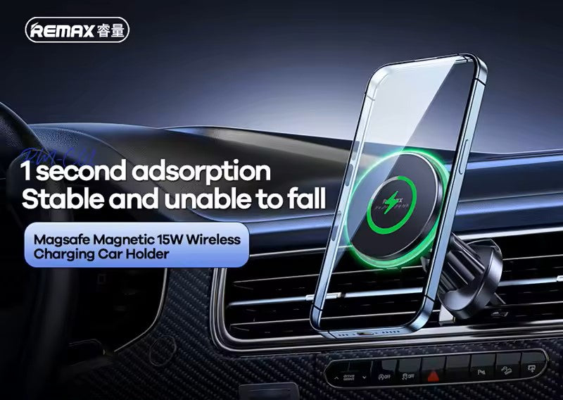 Remax Magnetic Car Holder 15W