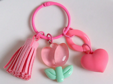 Tulip and Heart Chain