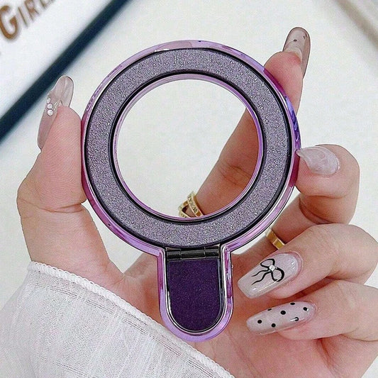 GlitterGlow Grip Ring