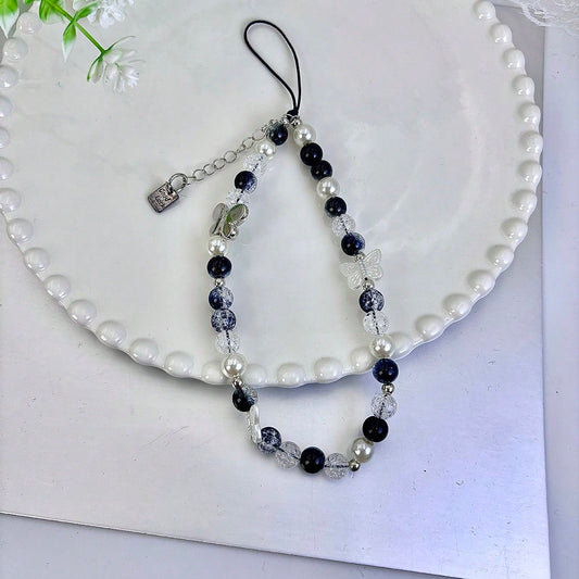 Good Luck MonoBead Charm (Black & White)