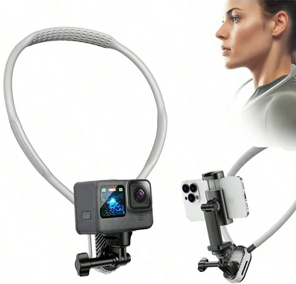 POV Neck Holder for Cell Phone and Camera,Back Strap,  Hands Free POVVlog