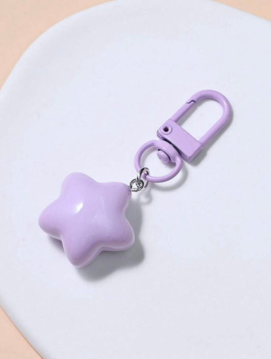 Star plump phone case charm
