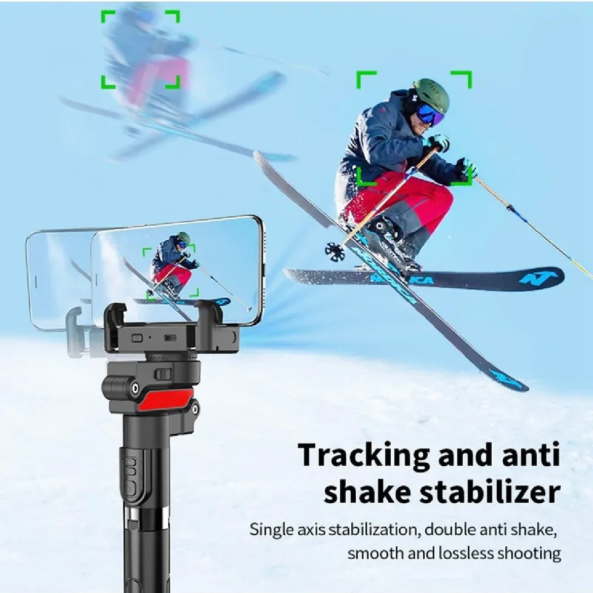 C10 Selfie Stick - Tripod - Gimbal Stabilizer