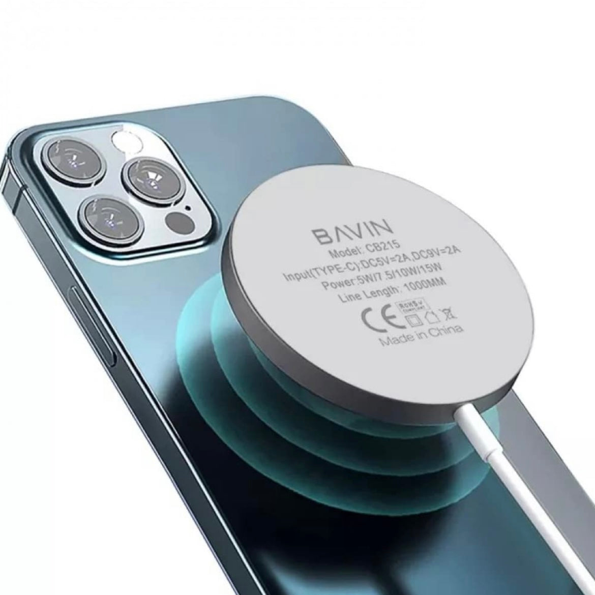 BAVIN 15W magnetic wireless charger