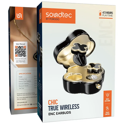 Porodo Chic True Wireless Earbuds