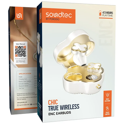 Porodo Chic True Wireless Earbuds