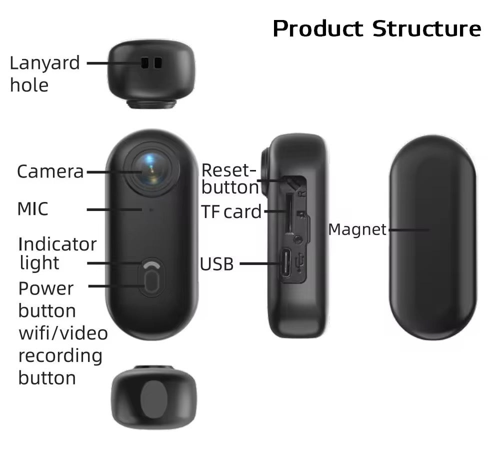 4K WiFi Sports Camera H.265 | 4K Action Camera