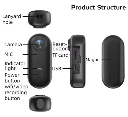 4K WiFi Sports Camera H.265 | 4K Action Camera