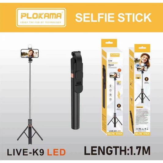 Plokama tripod LIVE-K9 LED