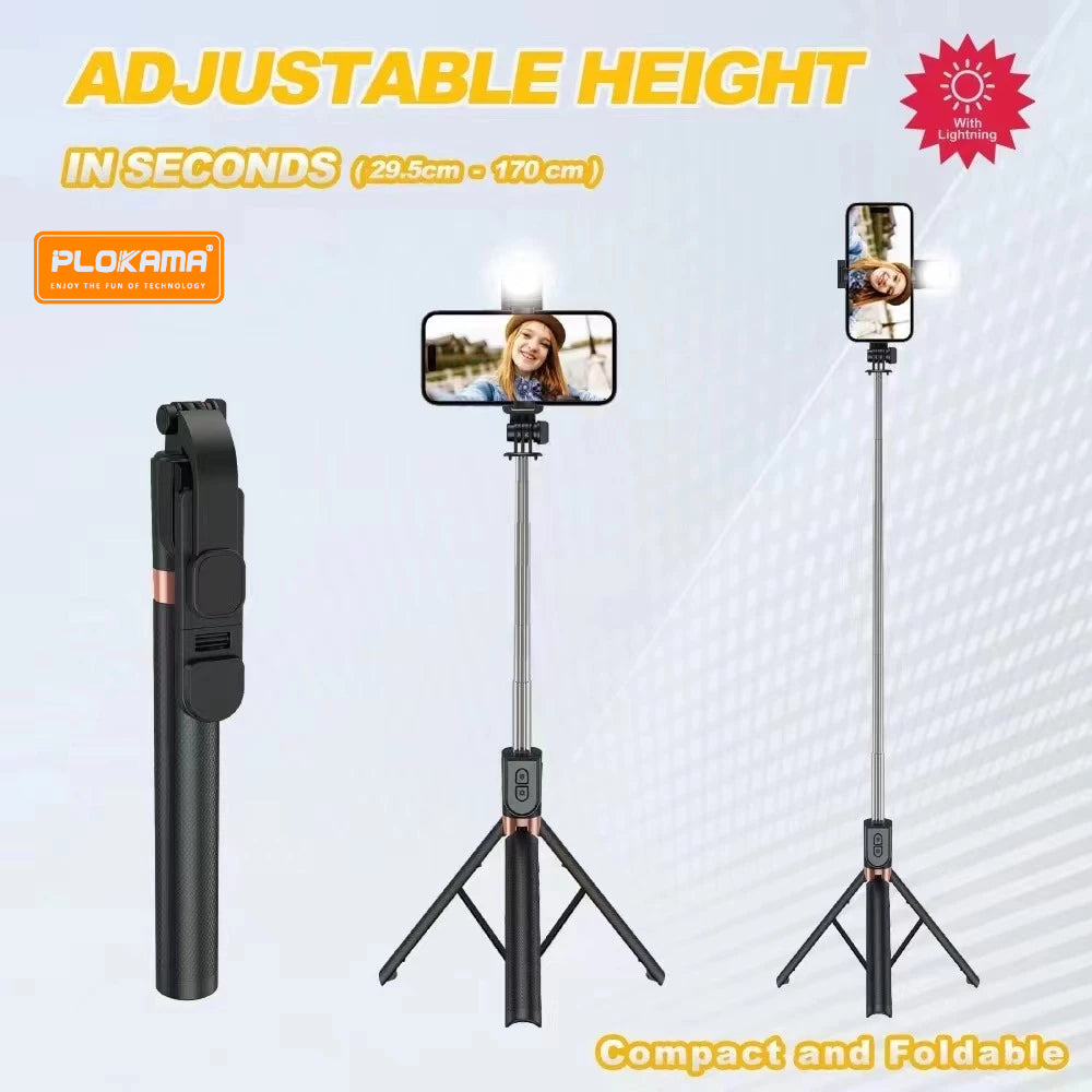 Plokama tripod LIVE-K9 LED