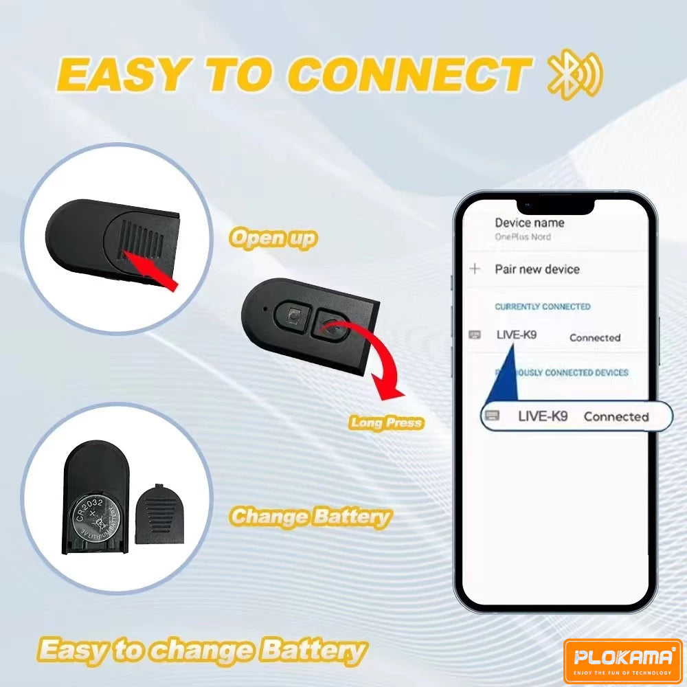 Plokama tripod LIVE-K9 LED