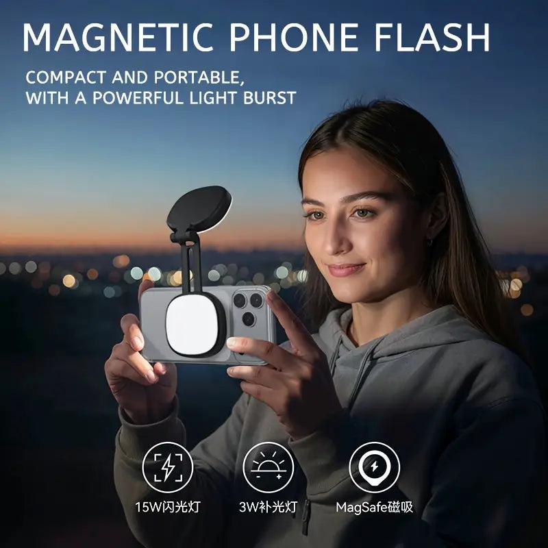 Magnetic fill light