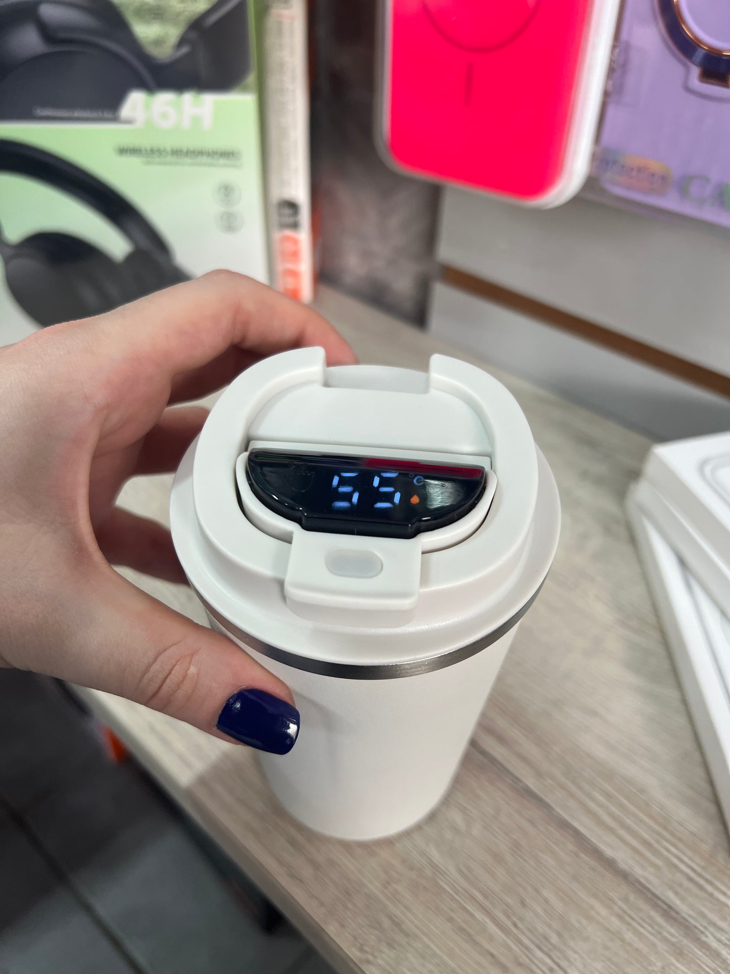 Double Vacuum Thermos Smart Cup