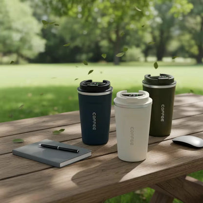 Double Vacuum Thermos Smart Cup
