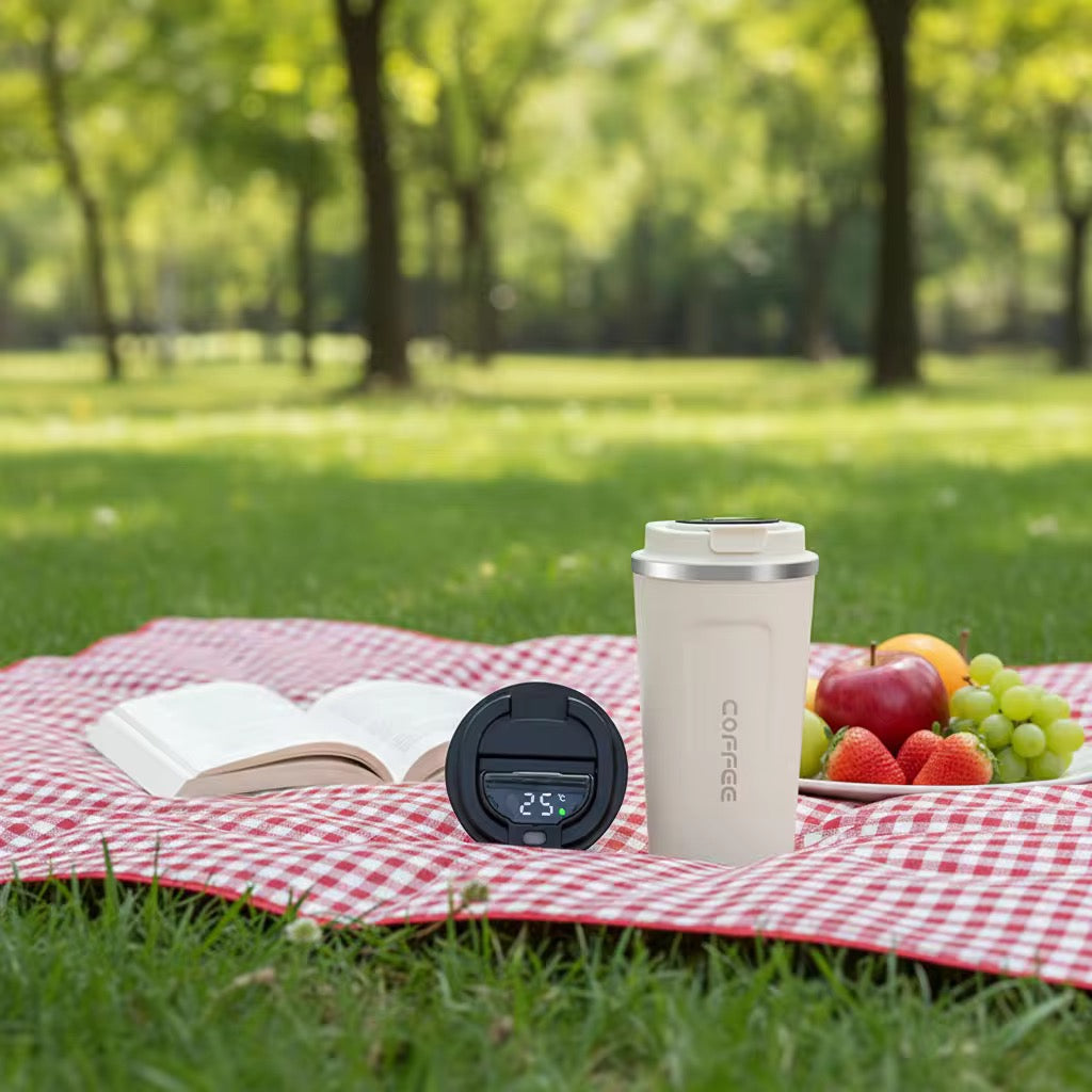 Double Vacuum Thermos Smart Cup