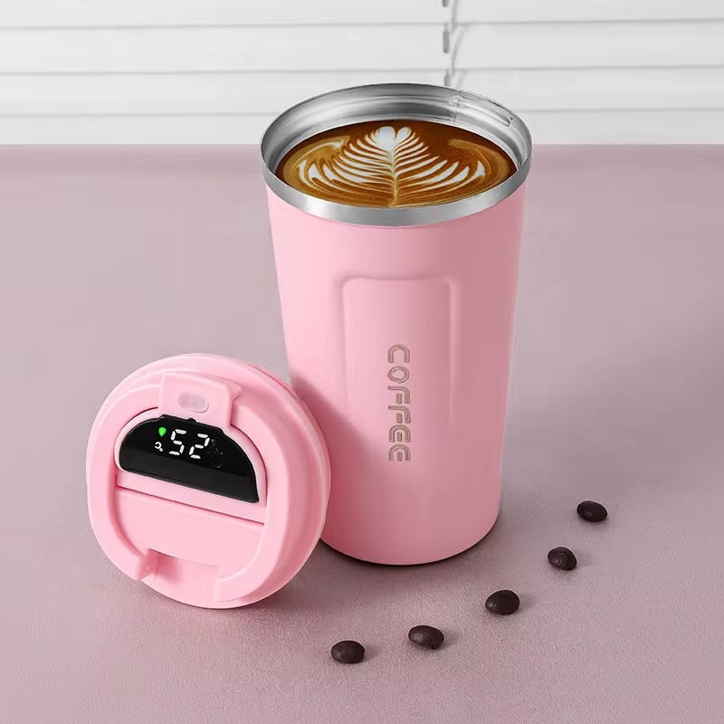 Double Vacuum Thermos Smart Cup