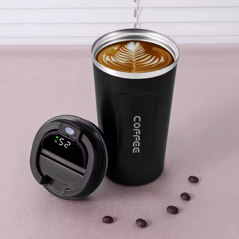 Double Vacuum Thermos Smart Cup