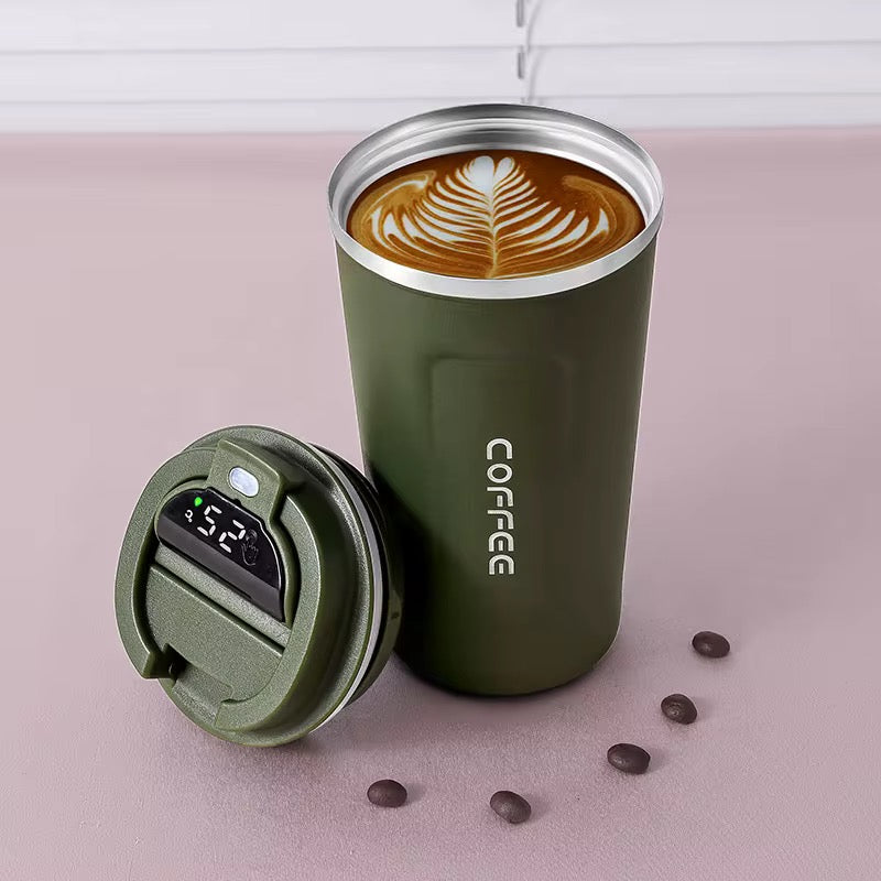 Double Vacuum Thermos Smart Cup