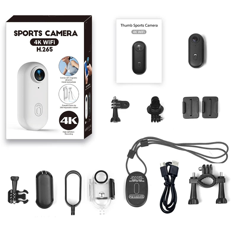 4K WiFi Sports Camera H.265 | 4K Action Camera